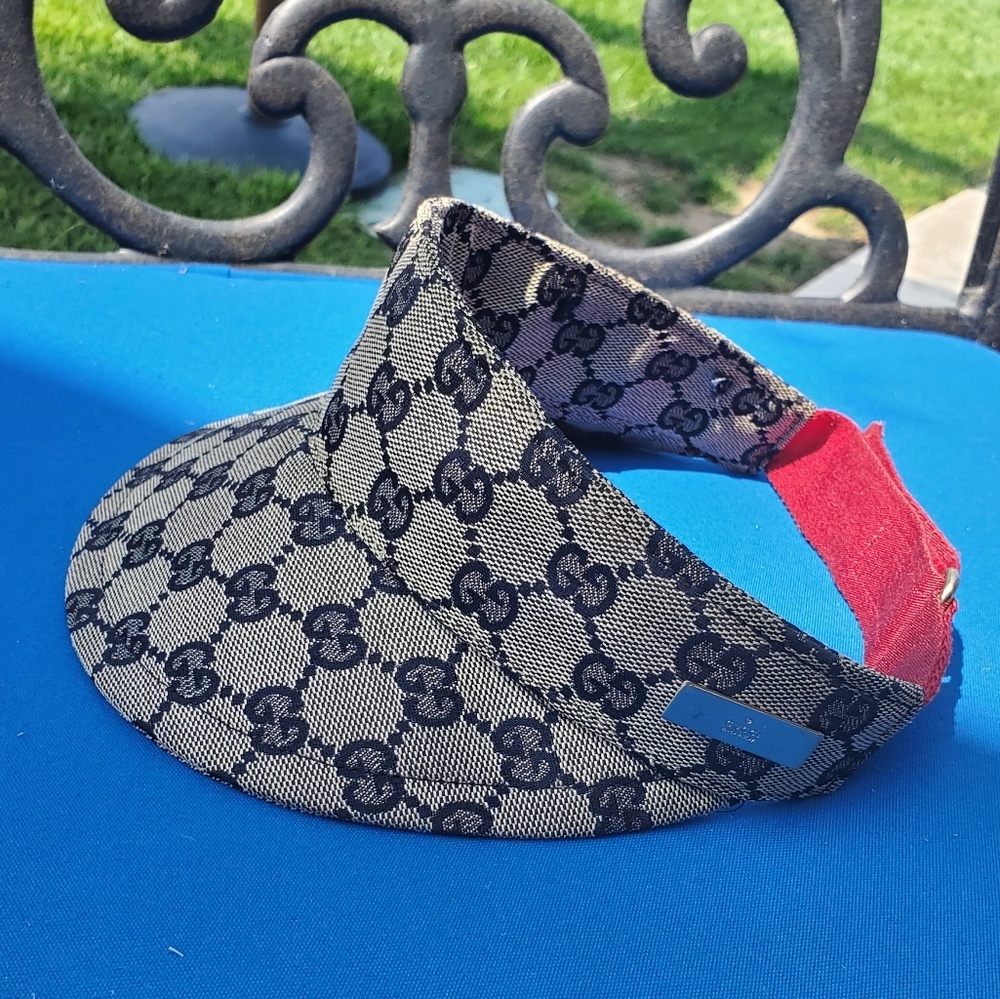 GUCCI Adjustable Visor Unisex, One size